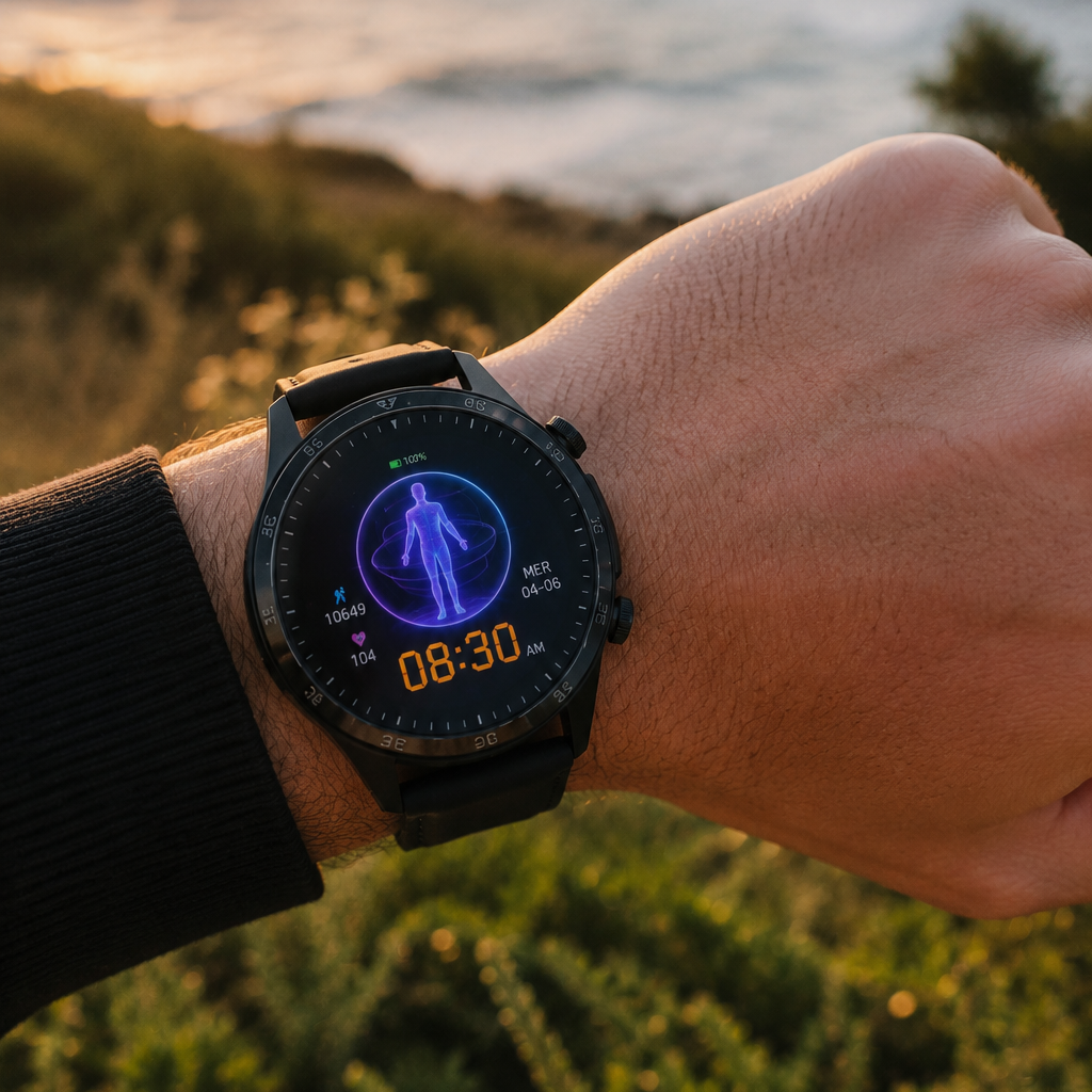 Montre VYRON – La montre connectée qui prend soin de votre bien-être