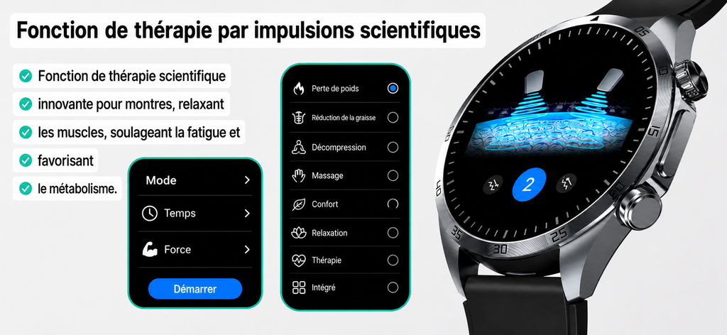 Montre VYRON – La montre connectée qui prend soin de votre bien-être
